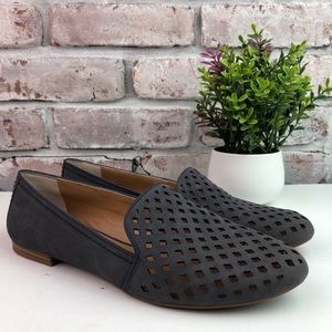 Franco Sarto leather Laser Cut Flats Size 8.5